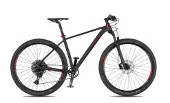 4EVER Bikes 4EVER SABATON 29" Sort/ Metal Rød