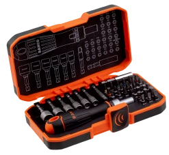 Bahco Skruetrækker Med Skralde Og Bits 36 Dele