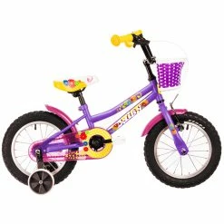 Devron DHS Pigecykel 14" Daisy, Lilla