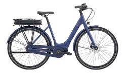 E-Fly Away II 7 Gear- Dame Elcykel - Natblå Mat