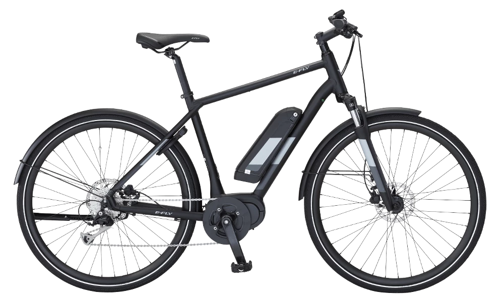 E-Fly Cross Sups S9 Herre Elcykel - 36V Centermotor