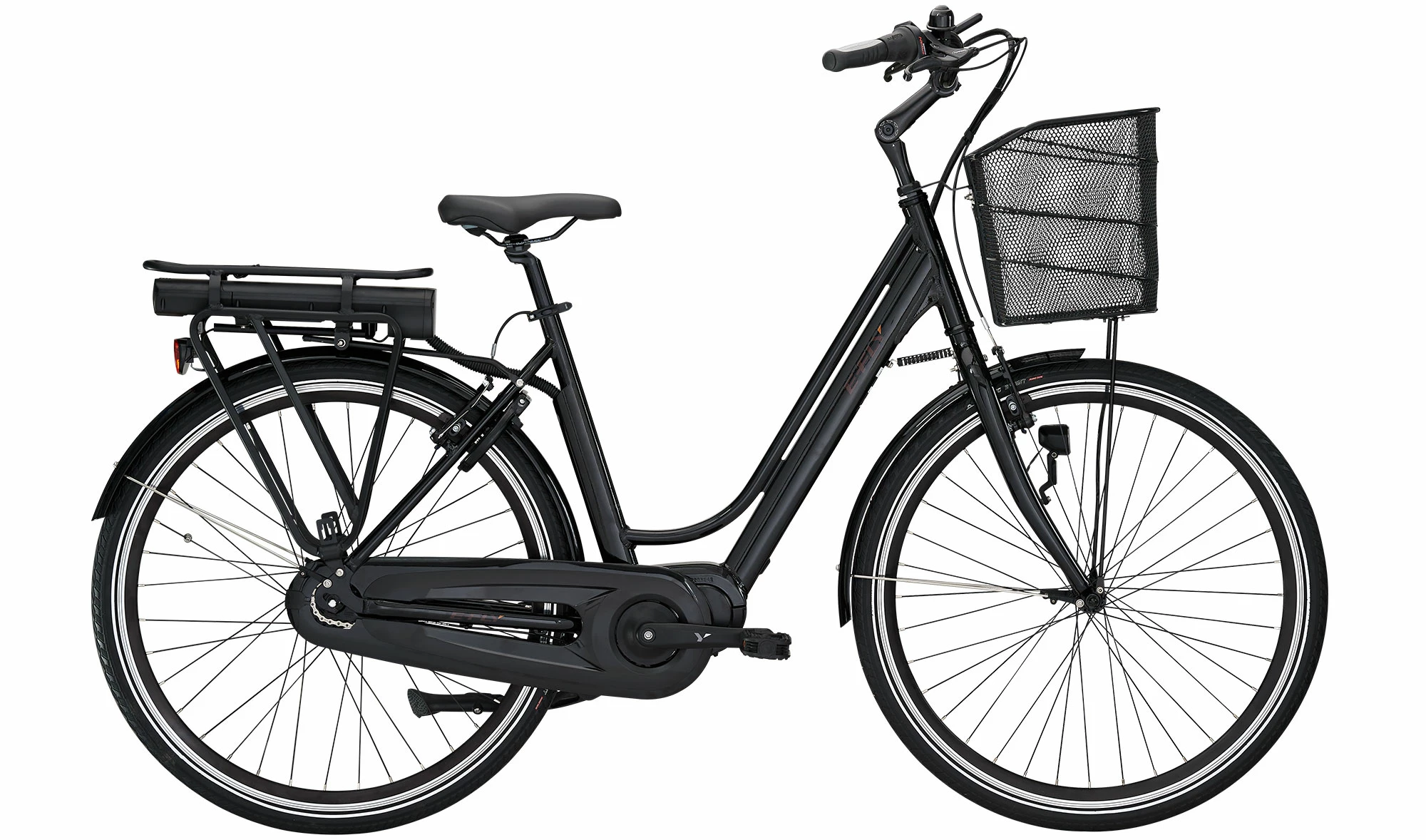 E-Fly Nova Max IV Med Centermotor 28" - Sort