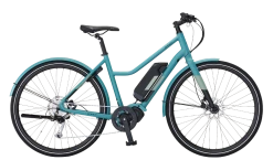 E-Fly PACE El Damecykel Med Centermotor - 9 Gear - Mat Grøn