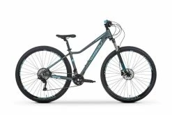 TABOU 29" WIZZ 4.0 MTB 2x10, Steel/ Mint/ Blå