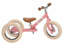 Trybike Balance / Løbecykel 3 Hjul Pink