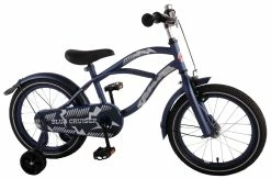 Volare Blue Cruiser 16" Drengecykel Med Støttehjul