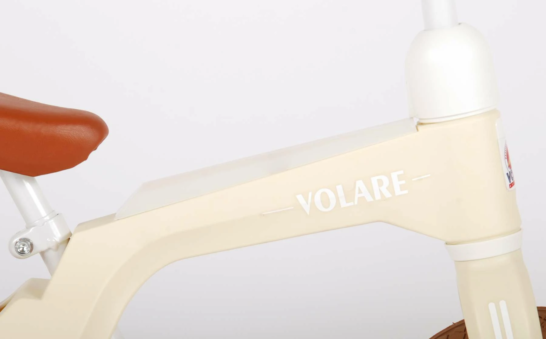 Volare Løbecykel 10" Hjul Creme Hvid - Billede 2