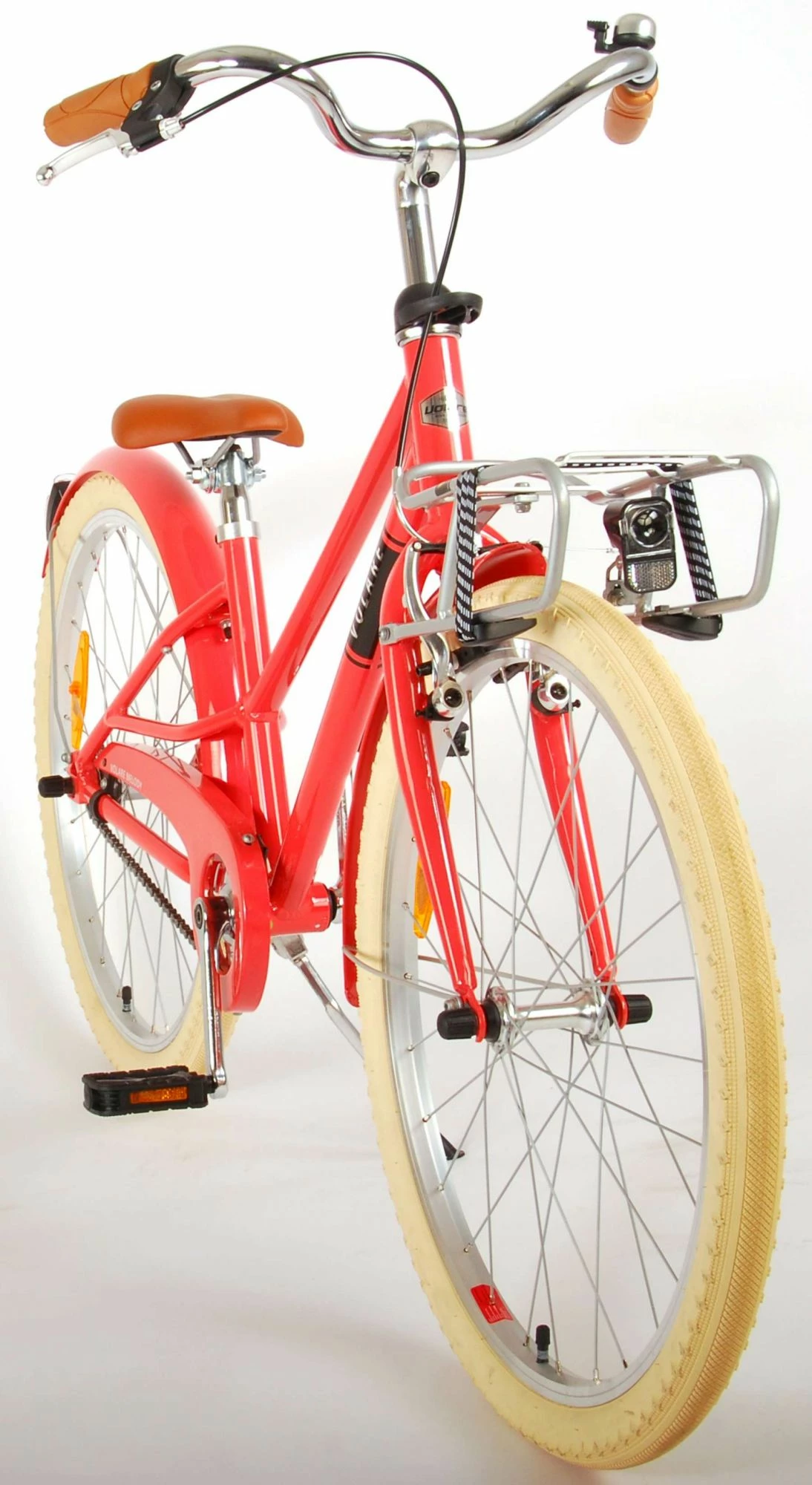 Volare Melody 24" Børnecykel Koral Rød - Billede 5