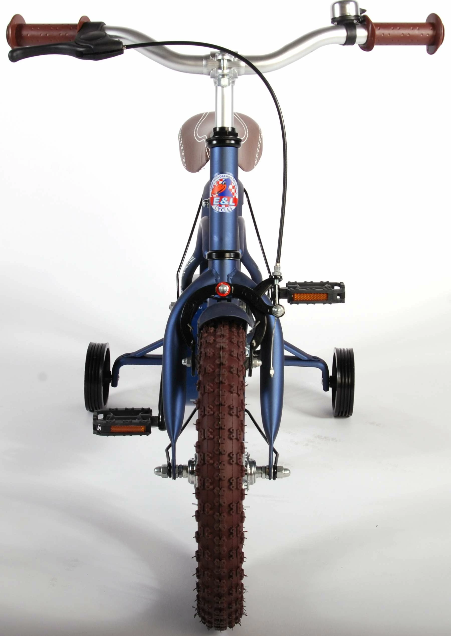 Volare Blue Cruiser 14" Drengecykel Med Støttehjul - Billede 3