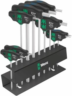 Wera Bicycle Set 6 Unbrako Og Torx T-Nøgle Sæt Med Holder