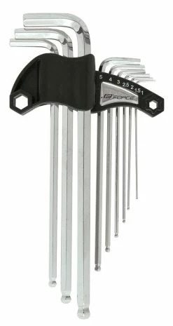 Force Unbrako Nøgle Sæt Med 9 Nøgler